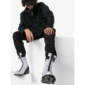 Nike Air VaporMax Flyknit Gator ISPA Metallic Silver Mens Size 10.5 Shoes